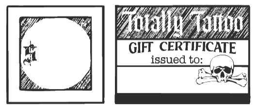 IRONXLIZ Tattoo Gift Card