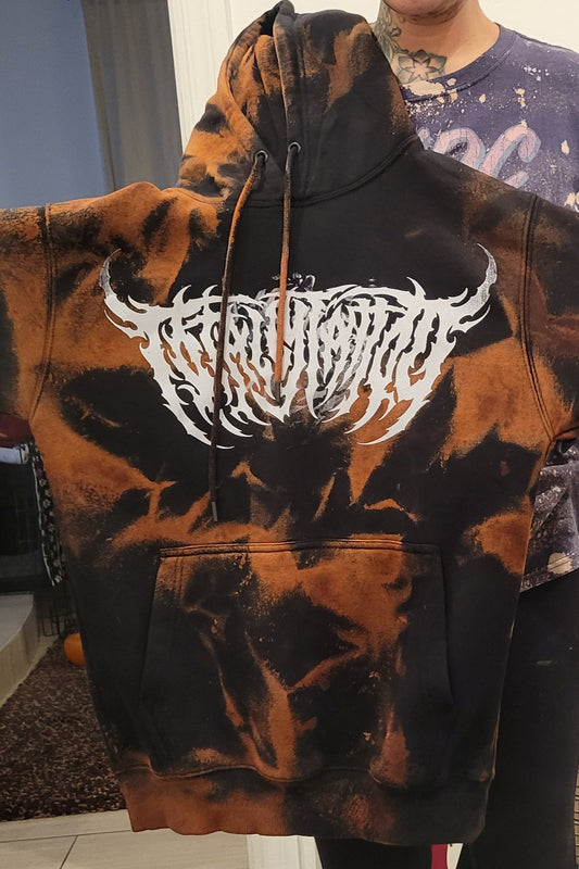 Totally Tattoo Black Metal Logo Hoodie
