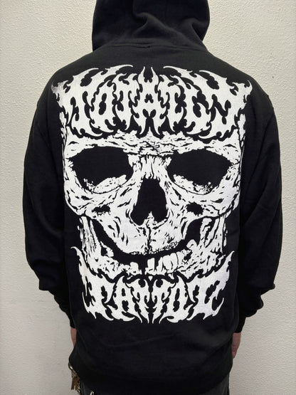 Zip up Totally Tattoo hoodie