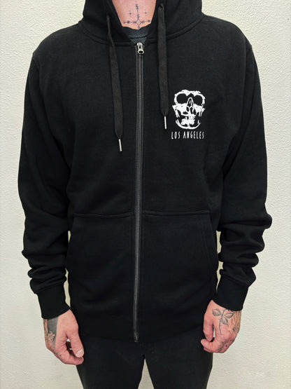 Zip up Totally Tattoo hoodie